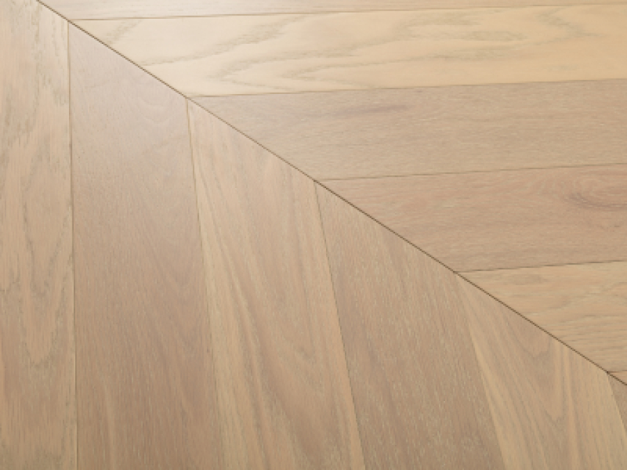 American Oak Chevron Collection- Naked Oak