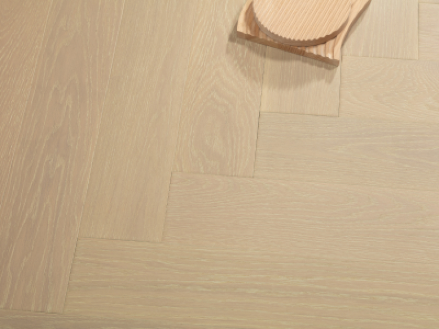 American White Oak Herringbone Collection-Wheat Berry