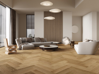 American White Oak Herringbone Collection-Macoroon