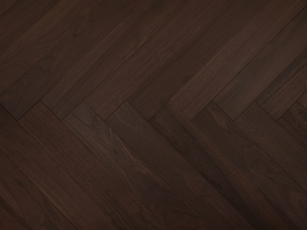 European Oak Herringbone Collection - Chocolate